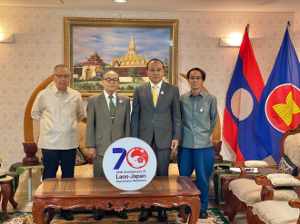 Lao Ambassador to Japan Welcomes Former JICA Volunteers in Celebration of Bilateral Milestones